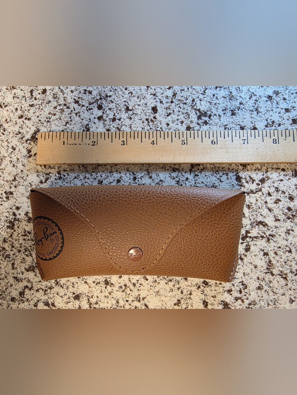 Ray-Ban Leather Sunglasses Case